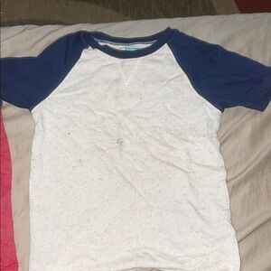 Garanimals Blue and White Raglan Tee